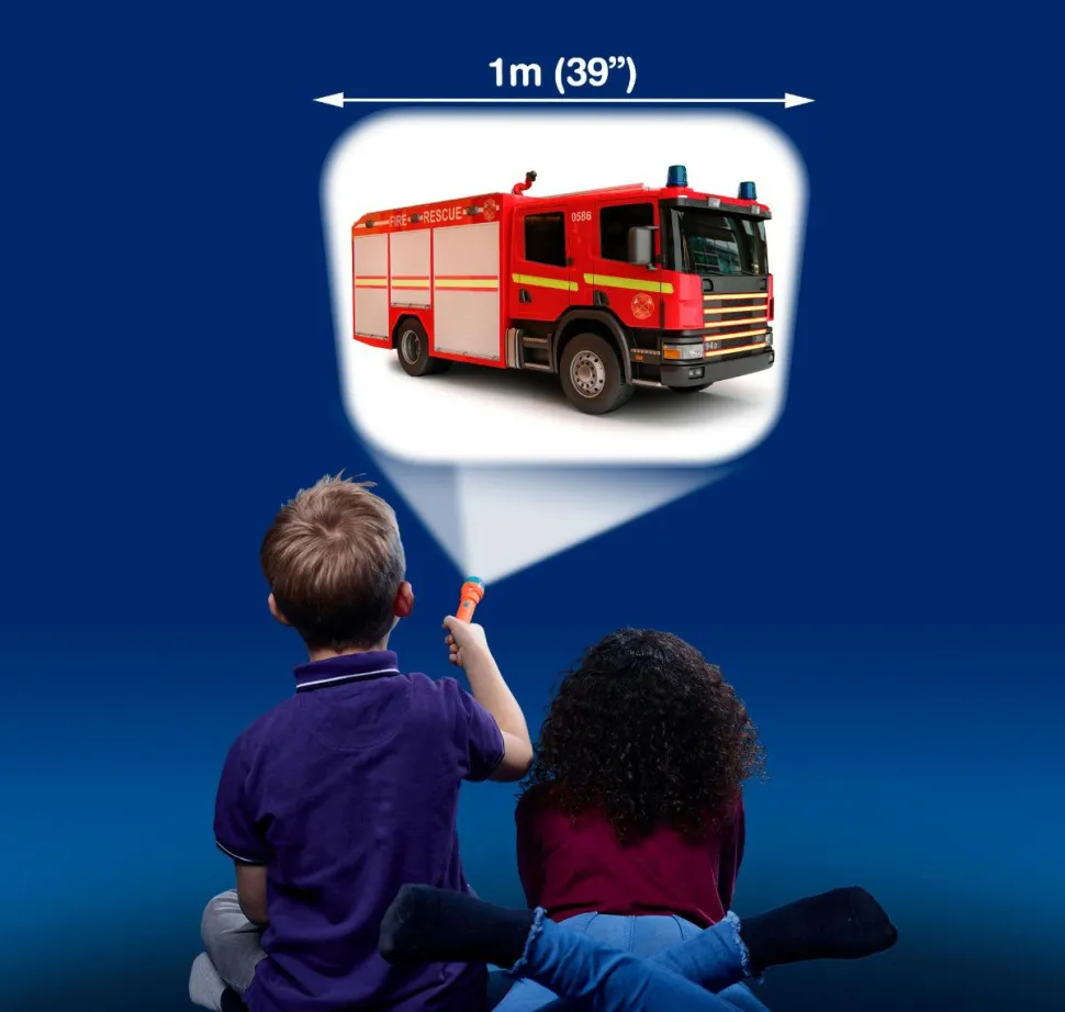 Lommelygte med dias - Traktorer & trucks