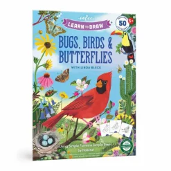 Lær at tegne - Bugs, Birds & Butterflies