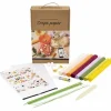 Læringssæt - Crepepapirblomster