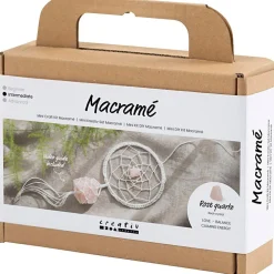 Macramé kit - Drømmefanger m. krystal