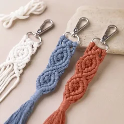 Macramé kit mini - Nøgleringe