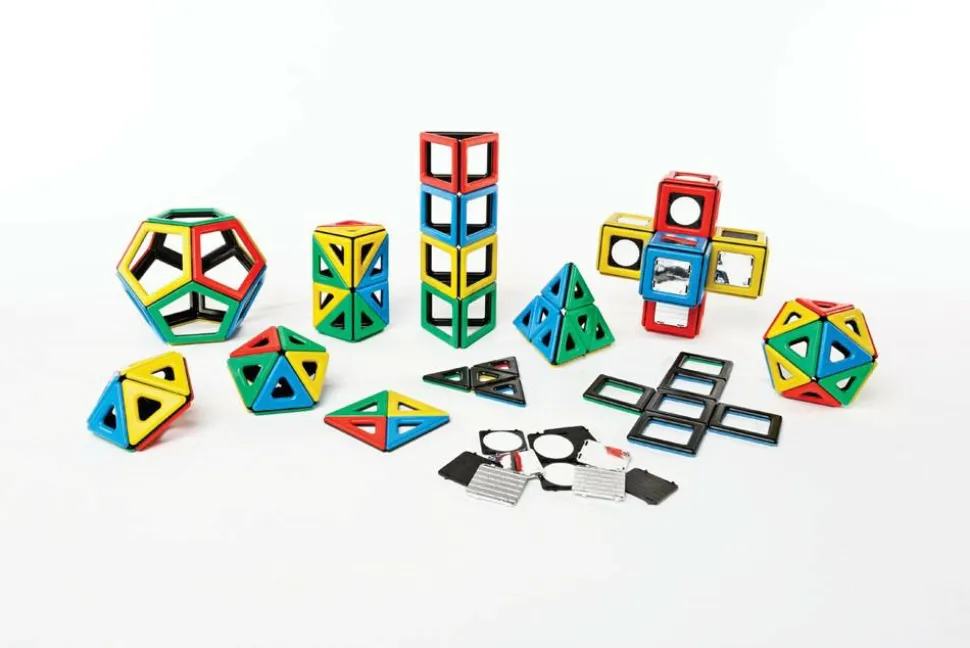 MAG Polydron | Deluxe institutionssæt | 184 dele