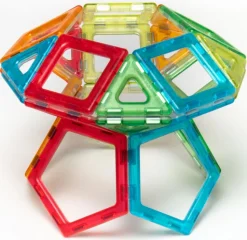 MAG Polydron | Transparent | 100 dele