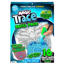 Magic Trace tilbehør - Tegneark sukkulenter 16 stk