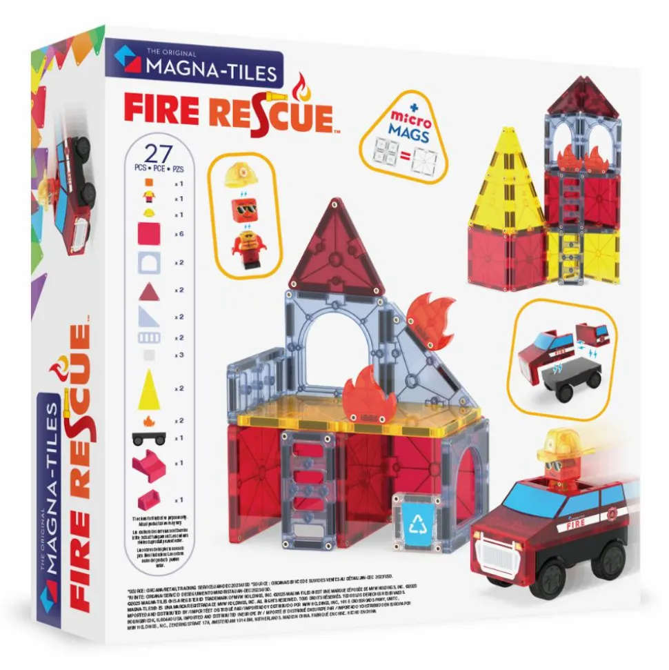 Magna-Tiles | Brandredningsaktion, 27 stk