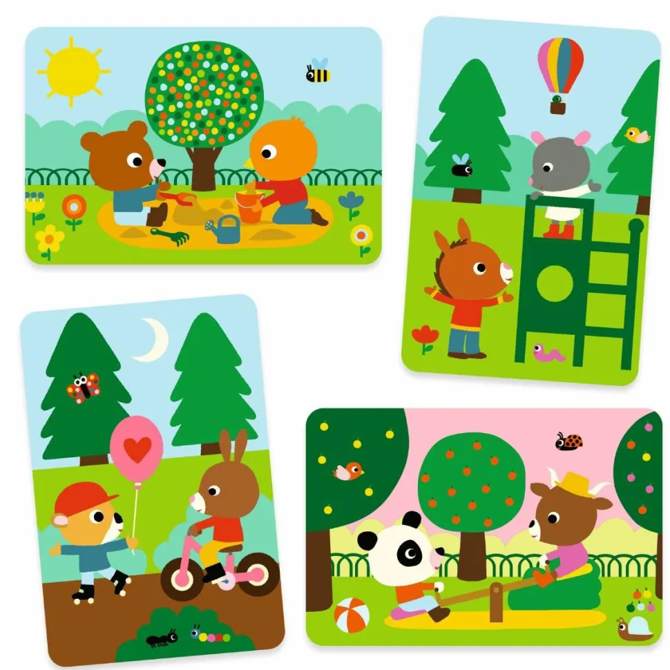 Mal med vand - I parken