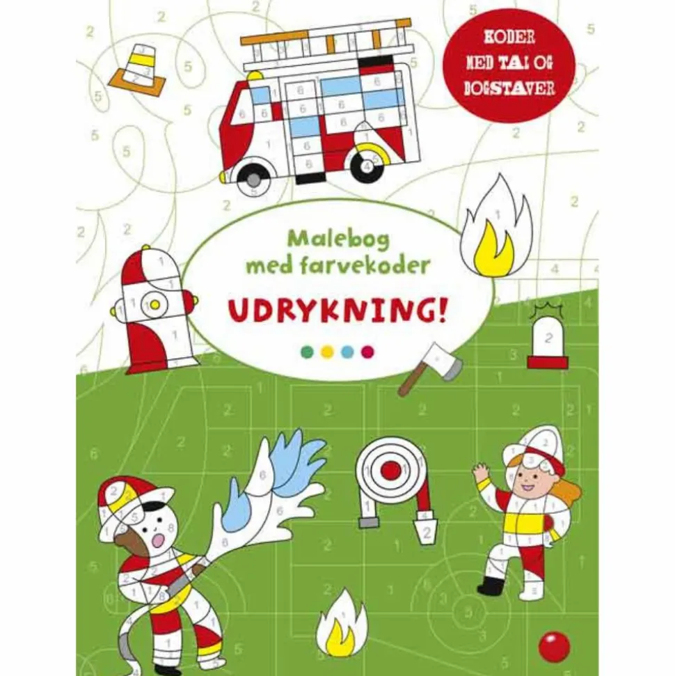 Malebog med farvekoder - Udrykning