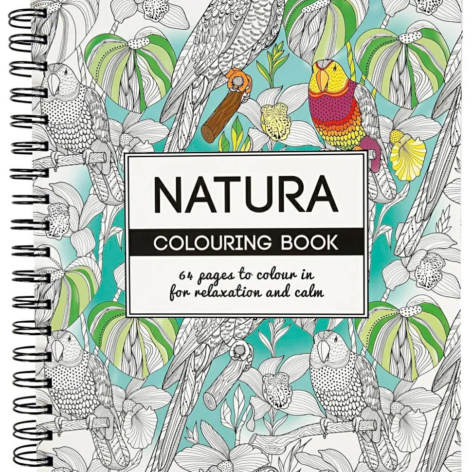 Malebog Mindfulness - Natur, 64 sider