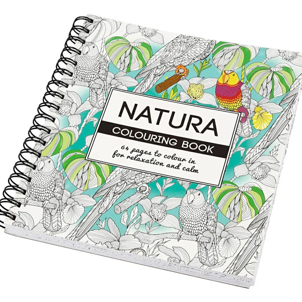 Malebog Mindfulness - Natur, 64 sider