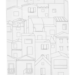 Malerlærred 24 x 30 cm - Huse