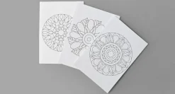 Mandalas malebog - Årstidernes gang 1