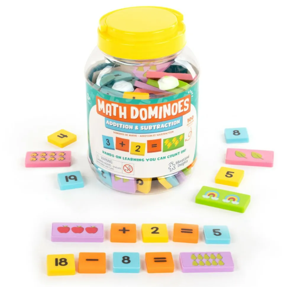 Matematik-domino - Plus & minus