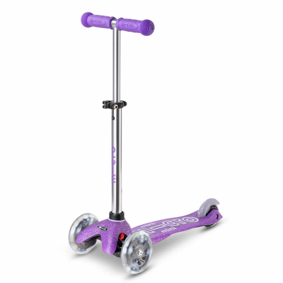 Micro - Mini Deluxe Glitter LED, Lilla
