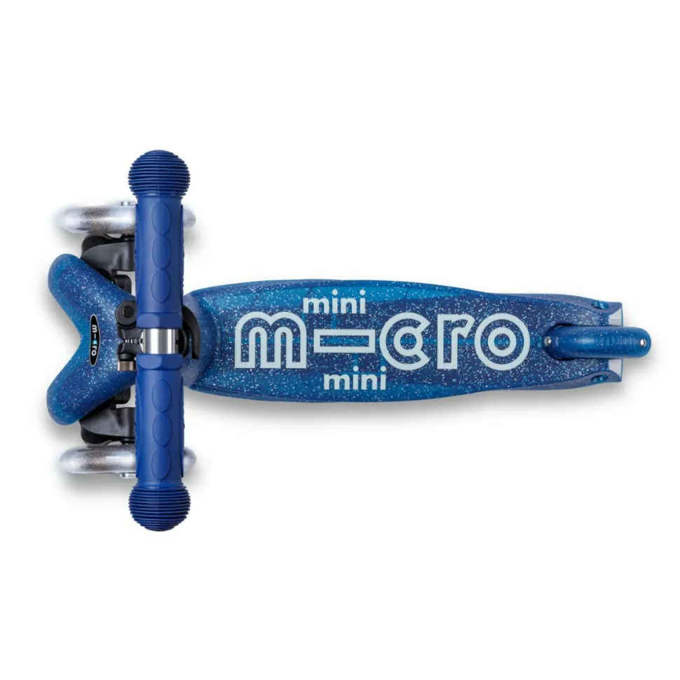Micro - Mini Deluxe Glitter LED, Marineblå