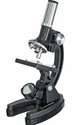 Mikroskop 300x-1200x, inkl. kuffert og tilbehør