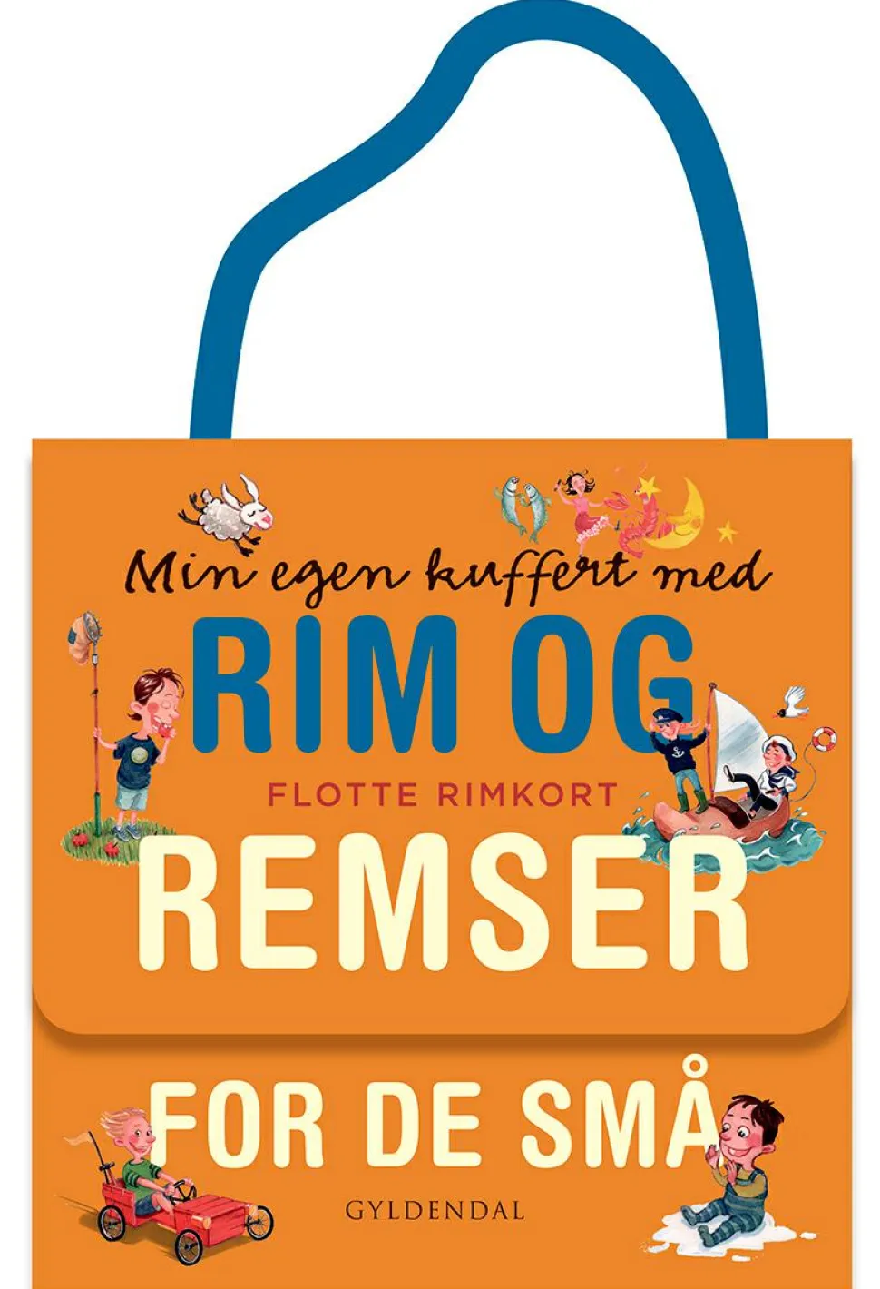 Min egen kuffert med rim og remser for de små