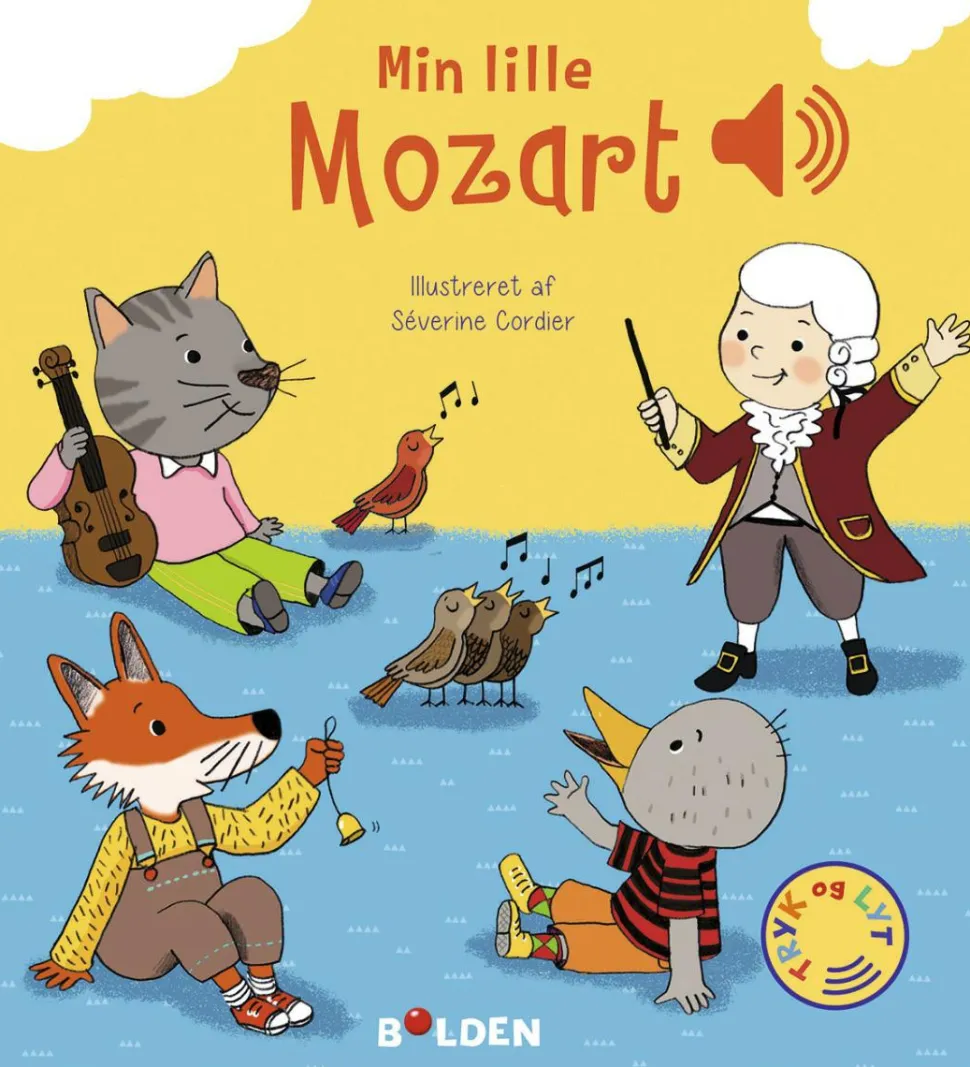 Min lille Mozart - En bog med lyd