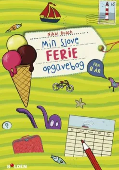Min sjove ferie opgavebog - Fra 8 år