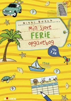 Min sjove ferie opgavebog - Fra 7 år