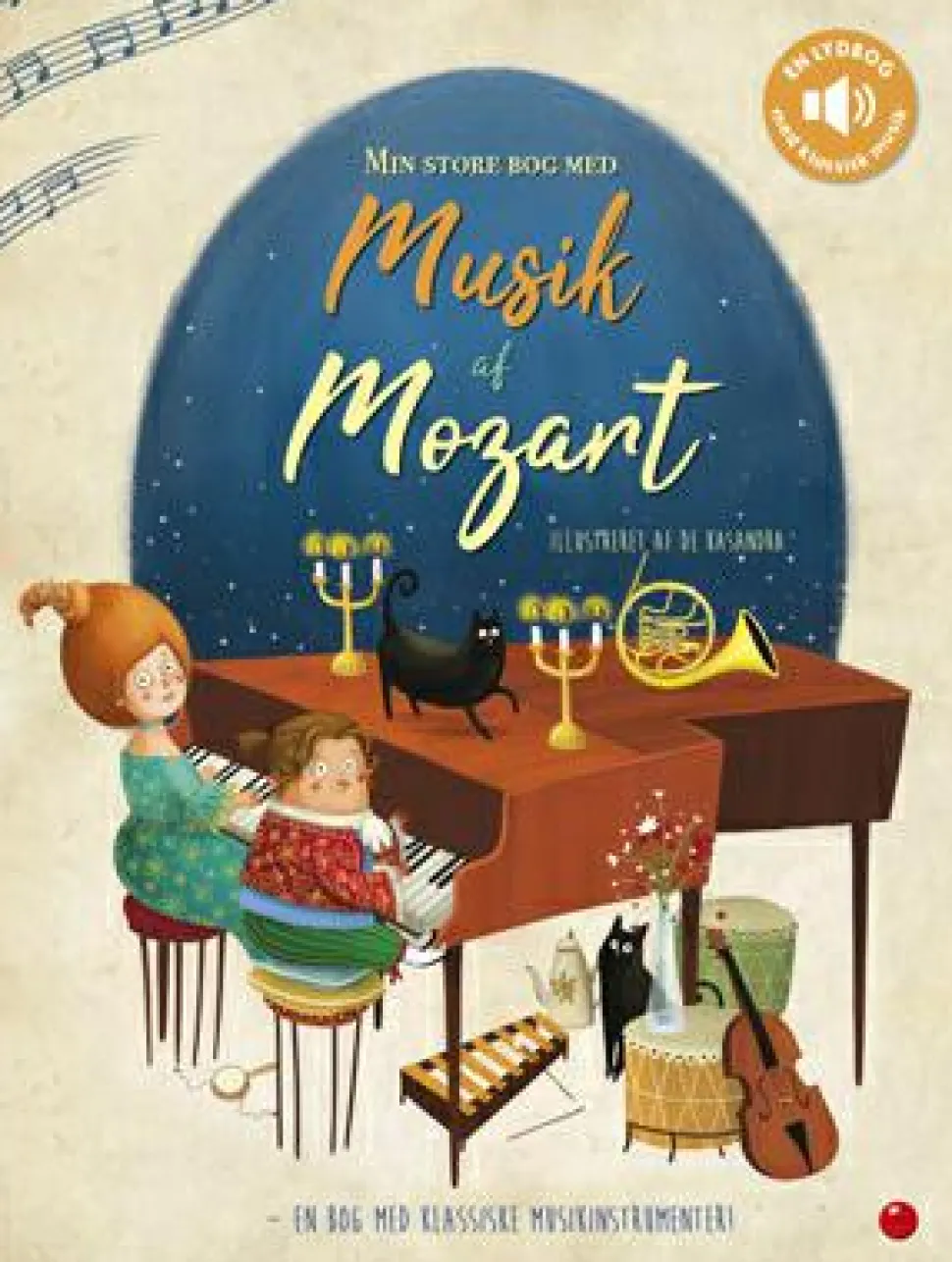Min store bog med musik af Mozart