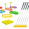 Minigolfsæt til 6 spillere (64 cm)