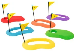 Minigolfsæt til 6 spillere (64 cm)