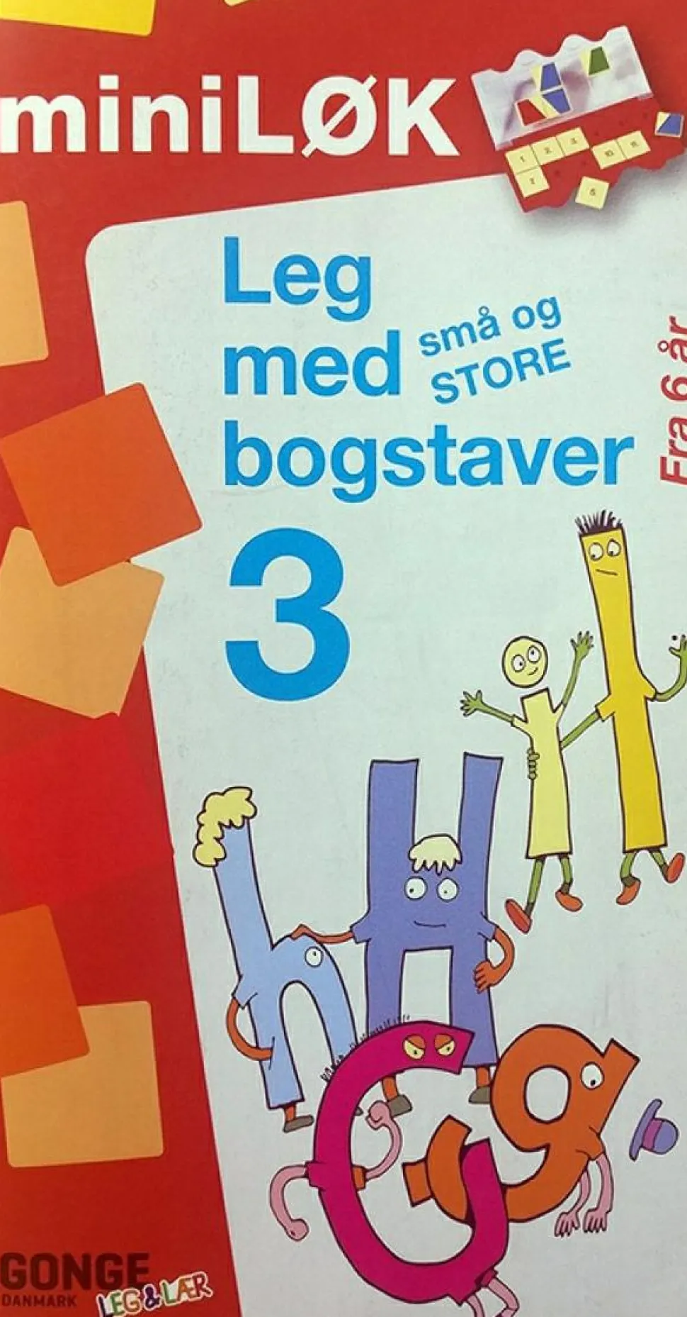 mini-LØK - Leg med små og store bogstaver 3
