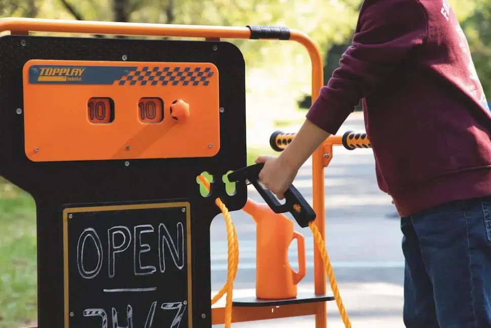 Mobil tankstation
