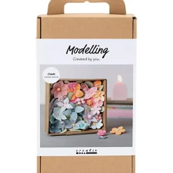 Modelleringskit - Blomster i ramme