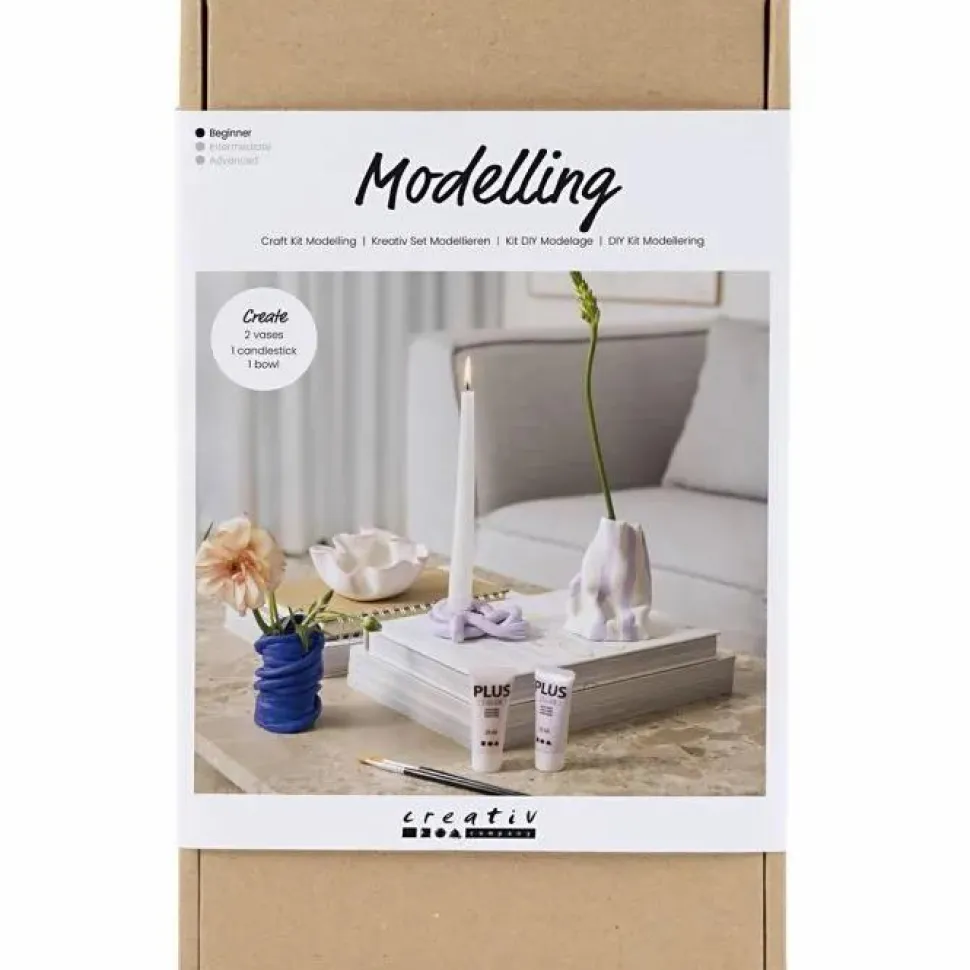 Modelleringskit - Lav dekorationsting til hjemmet