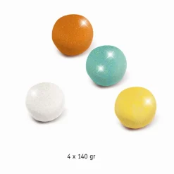 Modellervoks - 4 x 140 gram - Glimmer
