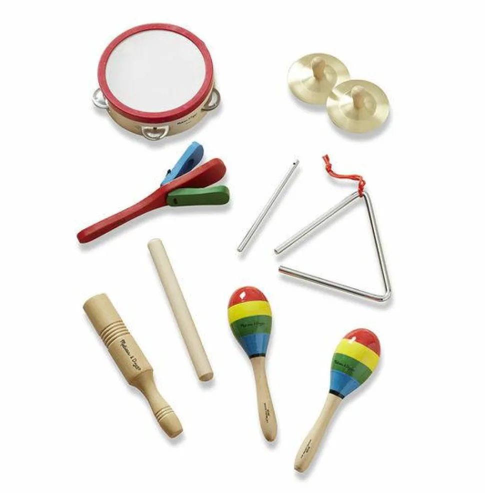 Musikkasse m. 7 instrumenter