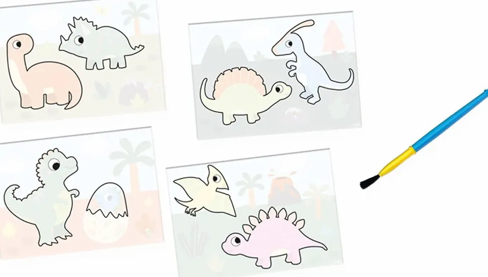 My First - Mal med vand - Dinosaurer