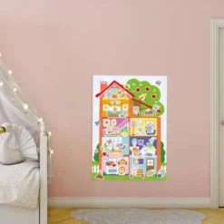 My First - Plakat med klistermærker - Mit hus