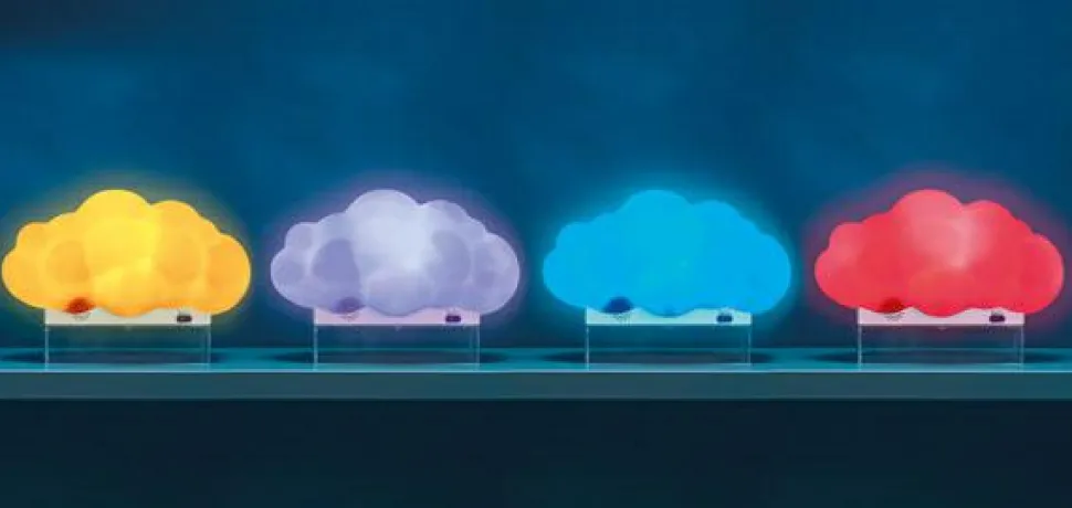 Natlampe m. lyd - Sky