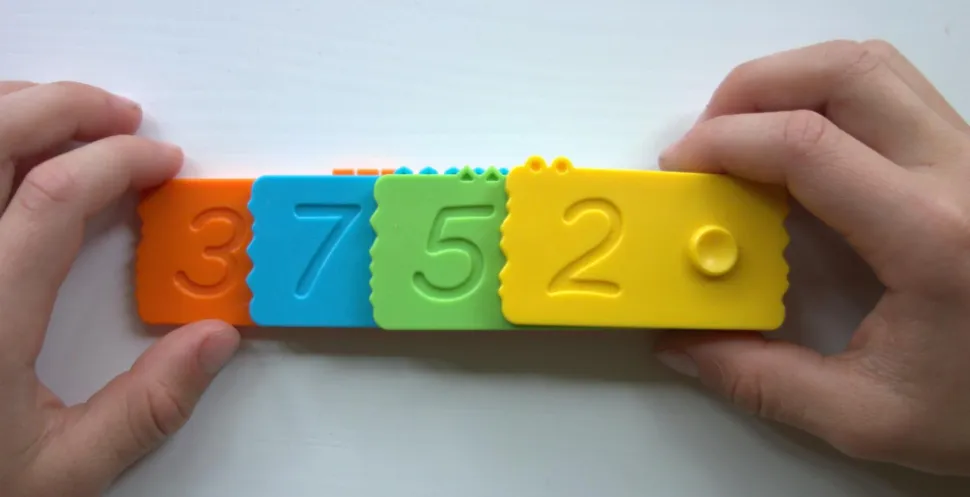 newméro talbrikker (3-9 år), 57 dele