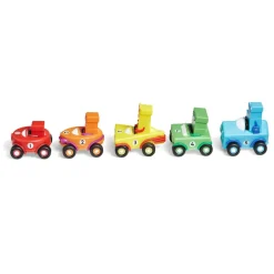 Numberblocks - Fem gode venner i deres biler