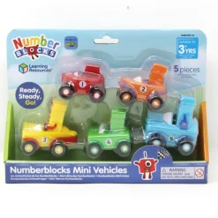 Numberblocks - Fem gode venner i deres biler