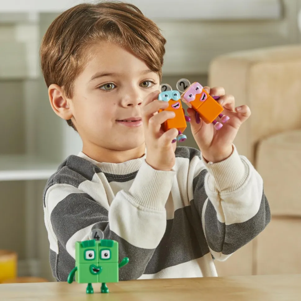 Numberblocks - Fire og Tvillingerne To og To