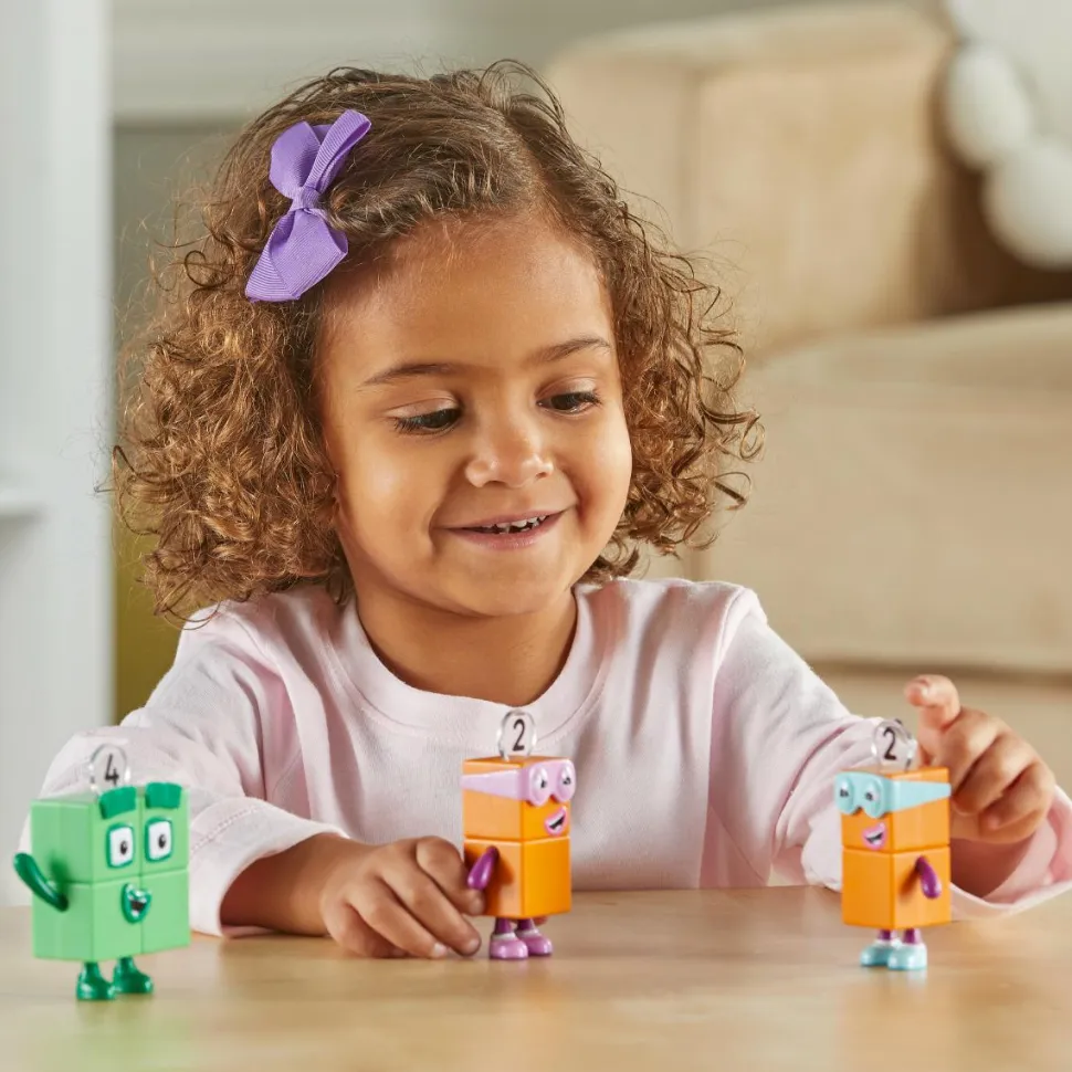 Numberblocks - Fire og Tvillingerne To og To