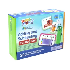 Numberblocks - Puslespil m. plus og minus