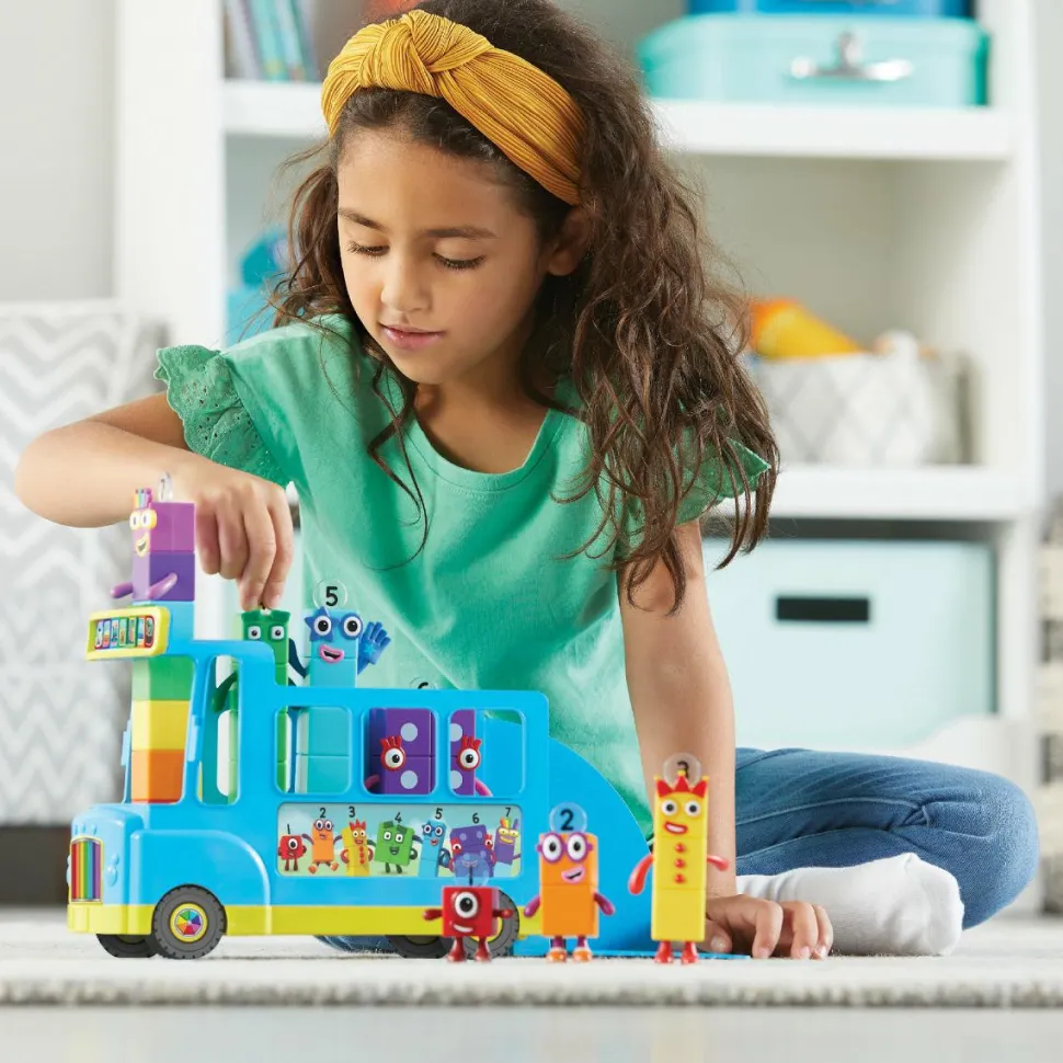 Numberblocks aktivitetssæt - Tælle-Bussen