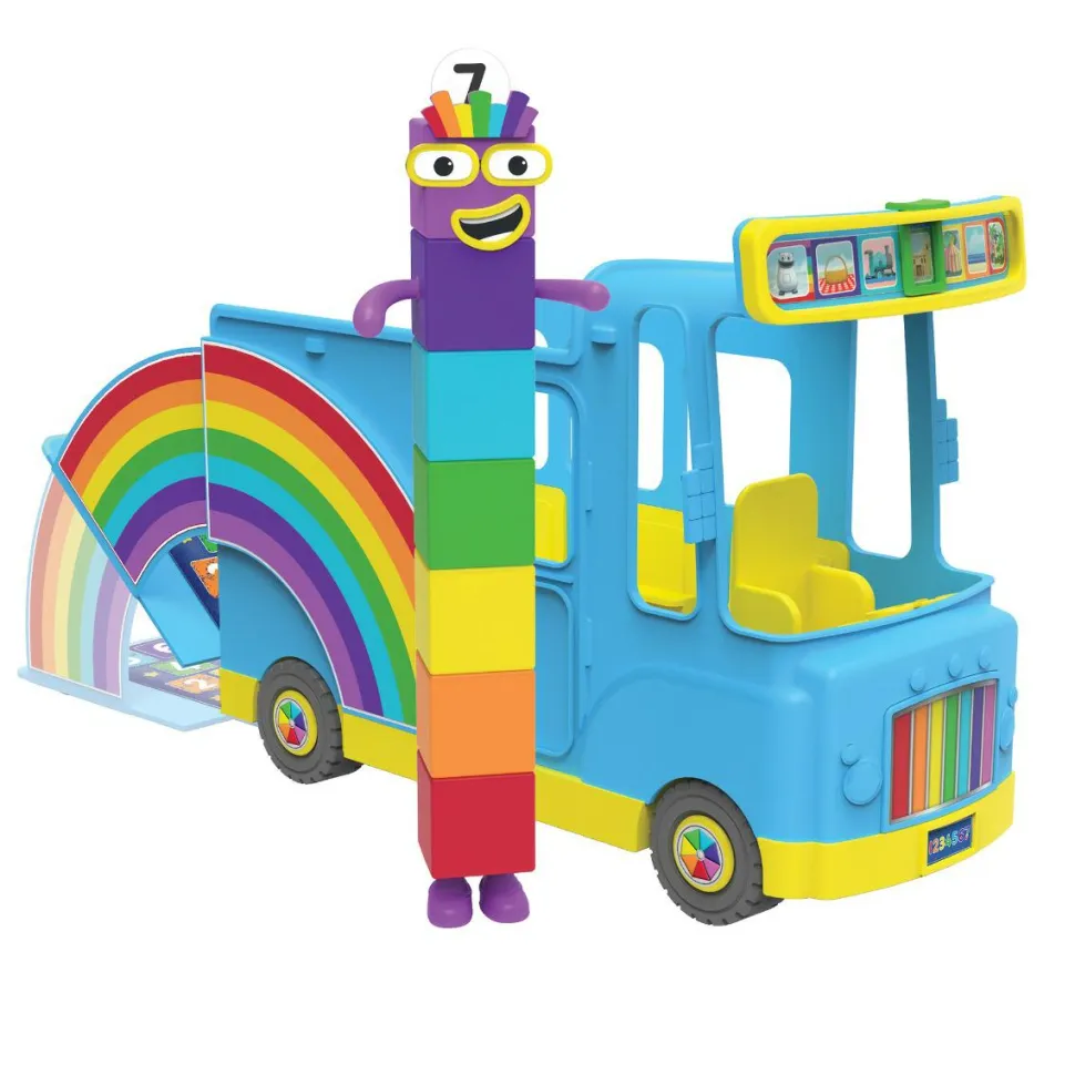 Numberblocks aktivitetssæt - Tælle-Bussen
