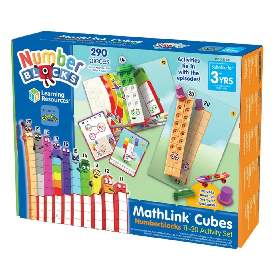 Numberblocks aktivitetssæt - Tallene fra 11-20