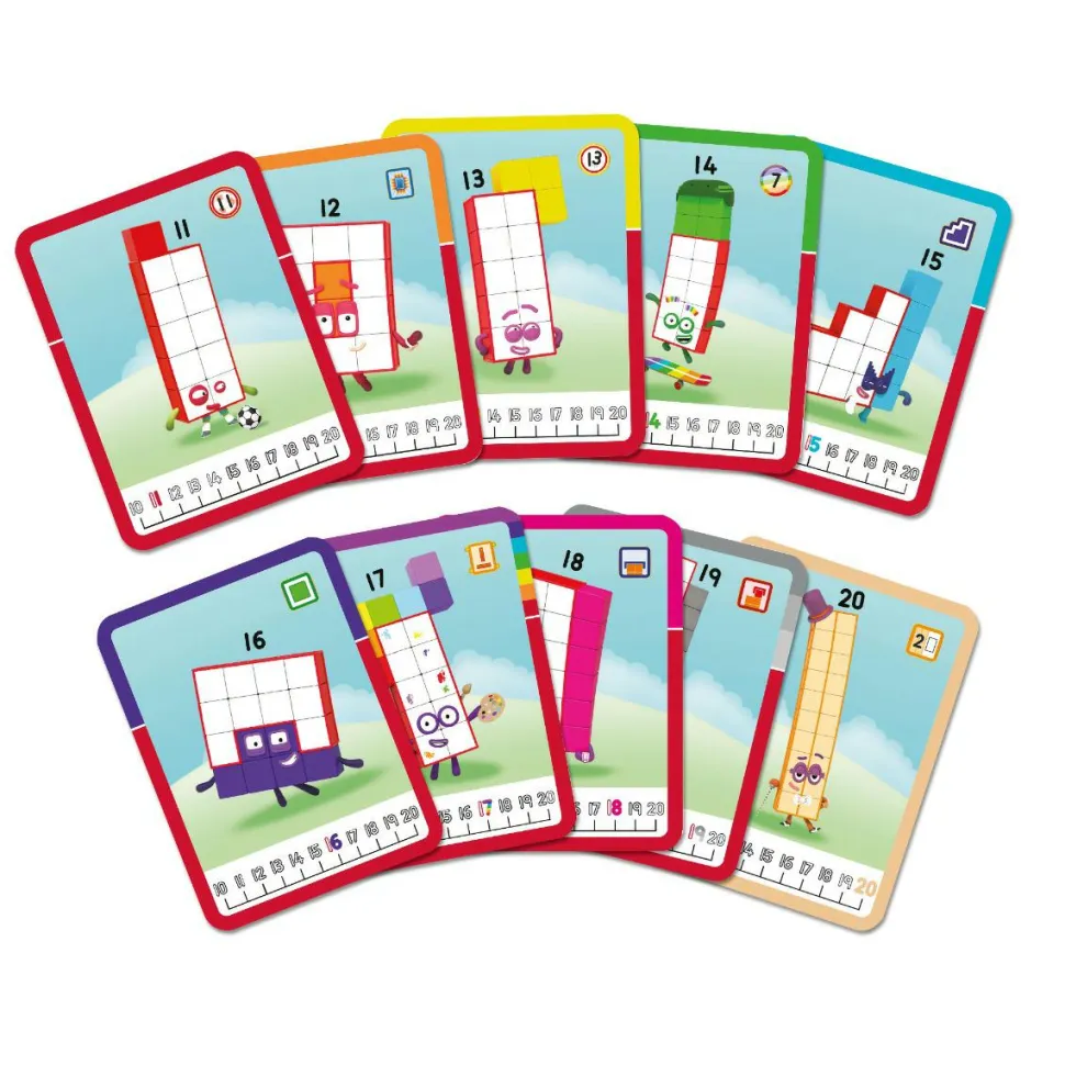 Numberblocks aktivitetssæt - Tallene fra 11-20