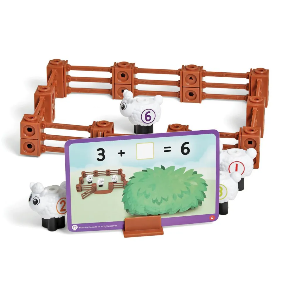 Numberblocks aktivitetssæt - Fårefarmen