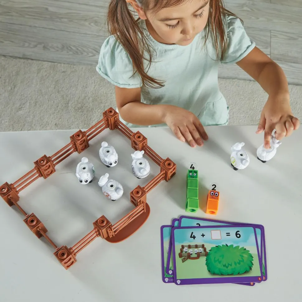Numberblocks aktivitetssæt - Fårefarmen