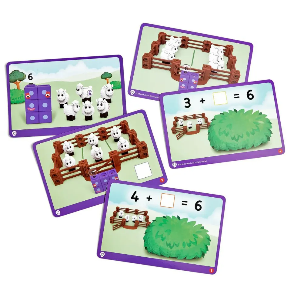Numberblocks aktivitetssæt - Fårefarmen