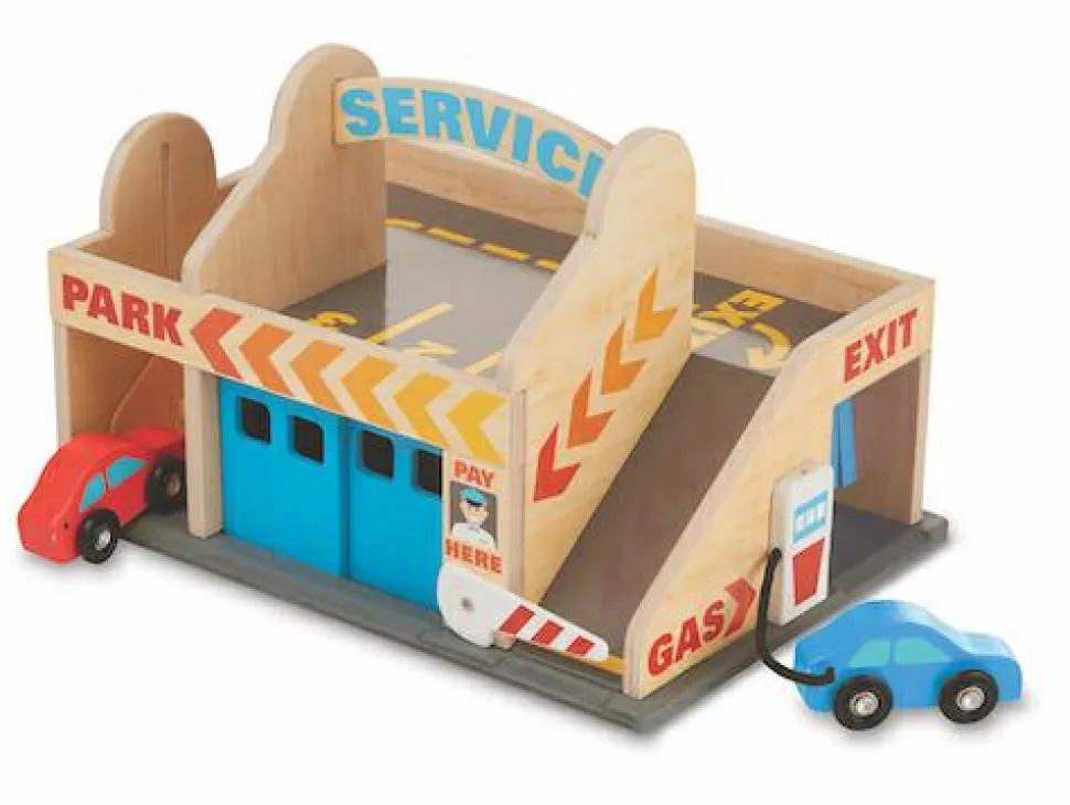 Parkeringsanlæg & servicestation