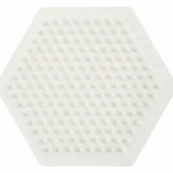 Perleplade midi - BioBeads, sekskant